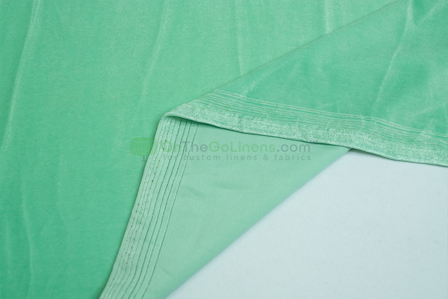 Stretch Velvet Tablecloths | Soft and Smooth Spandex Velvet Table Linens | Multiple Colors |