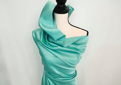 Lamour Satin Fabric by the Yard & Bolt | 100% Polyester Semi Dull Heavy Satin Fabric | 60" Wide | Multiple Colors |