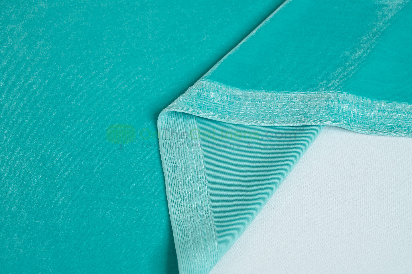 Stretch Velvet Tablecloths | Soft and Smooth Spandex Velvet Table Linens | Multiple Colors |