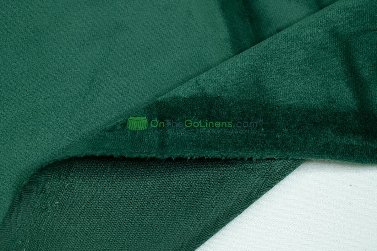 Double Wide Flame Retardant Event Drapery Velvet Fabric in Multiple Colors