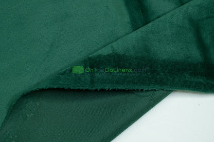 Double Wide Flame Retardant Event Drapery Velvet Fabric in Multiple Colors