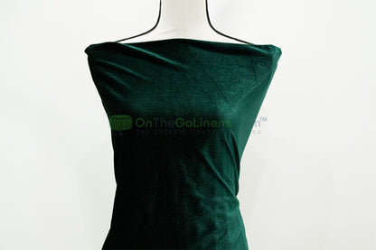 Stretch Velvet Tablecloths | Soft and Smooth Spandex Velvet Table Linens | Multiple Colors |