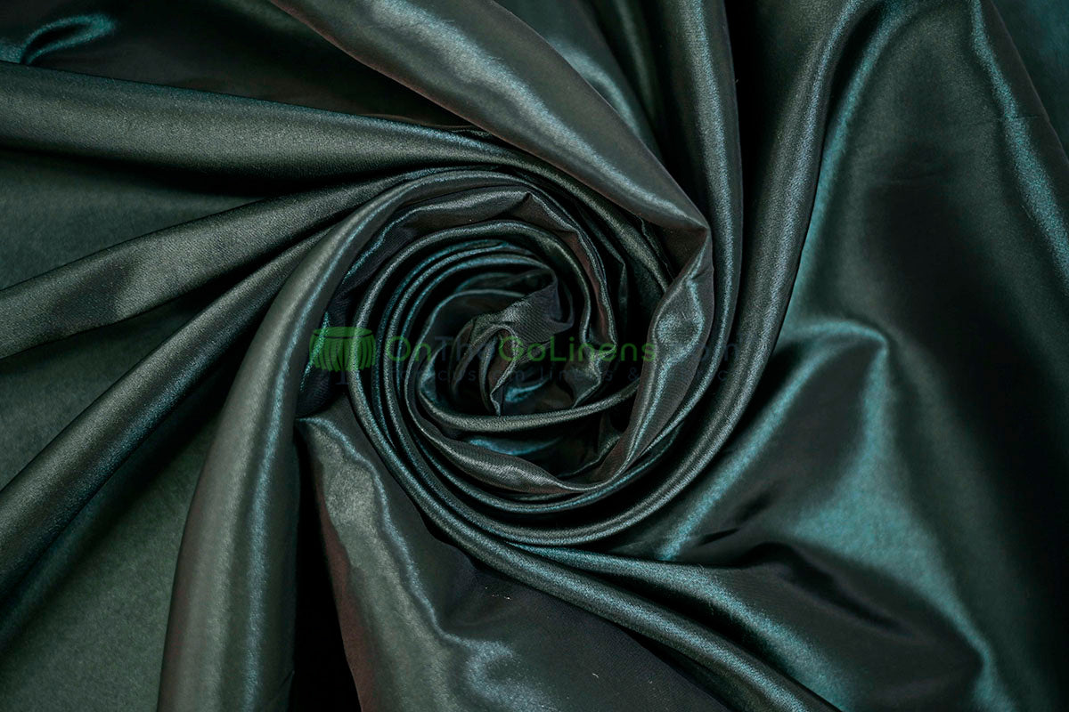 Taffeta Fabric by the Yard | Non Stretch Taffeta | 60" Wide | 75 Colors Available | Wholesale Bolt Available |
