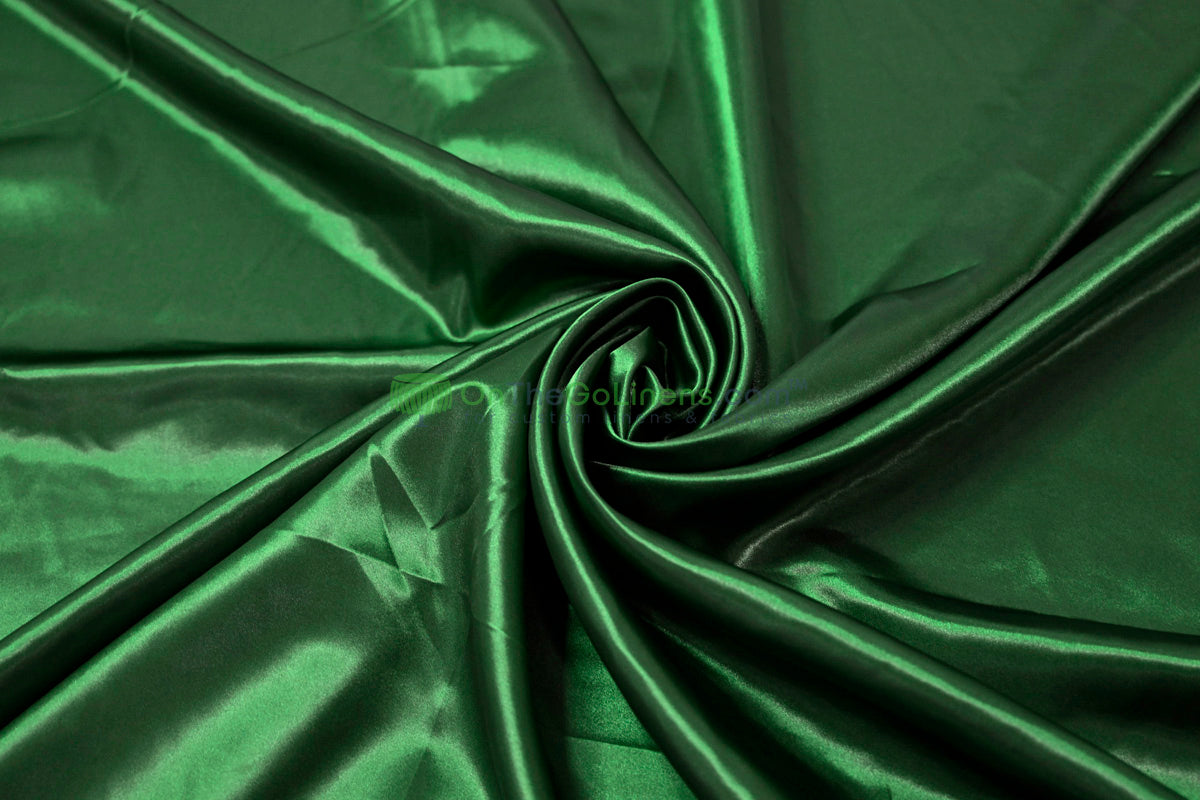 Charmeuse Satin Table Linens, Table Overlays, Table Drapes and Banquets | Multiple IFR Satin Colors |