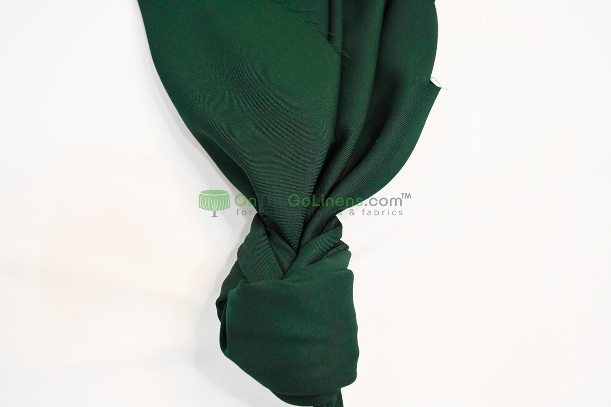 Polyester Twill Fabric by the Yard | Poly Gabardine Fabric | 58" Wide | Multiple Colors |