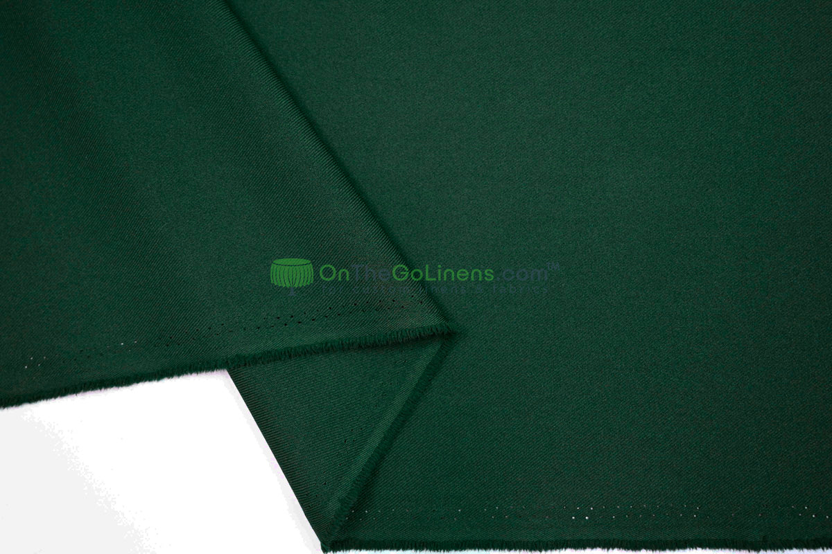 Polyester Twill Fabric by the Yard | Poly Gabardine Fabric | 58" Wide | Multiple Colors |