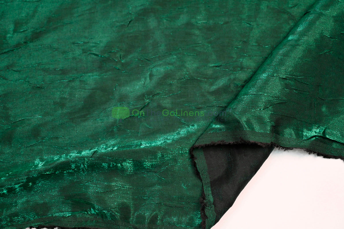 Iridescent Crush Shimmer Fabric by the Yard and Bolt | 54" wide | Galaxy Fabric |
