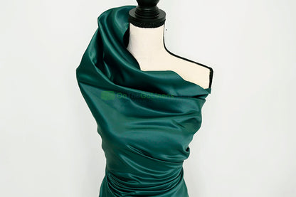 Lamour Satin Fabric by the Yard & Bolt | 100% Polyester Semi Dull Heavy Satin Fabric | 60" Wide | Multiple Colors |