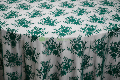 Chantilly Lace Fabric | Elegant Floral Lace | Lightweight & Sheer | Ideal for Bridal & Evening Wear