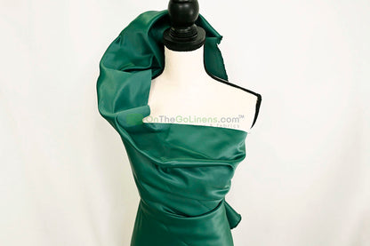 Lamour Satin Fabric by the Yard & Bolt | 100% Polyester Semi Dull Heavy Satin Fabric | 60" Wide | Multiple Colors |