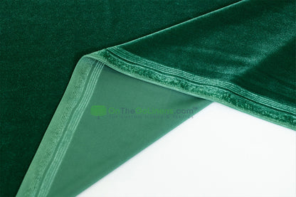 Stretch Velvet Tablecloths | Soft and Smooth Spandex Velvet Table Linens | Multiple Colors |