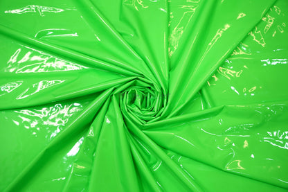 Shiny Patent Vinyl | Flexible Stretch - 94% Polyester, 6% Spandex | 60" Wide