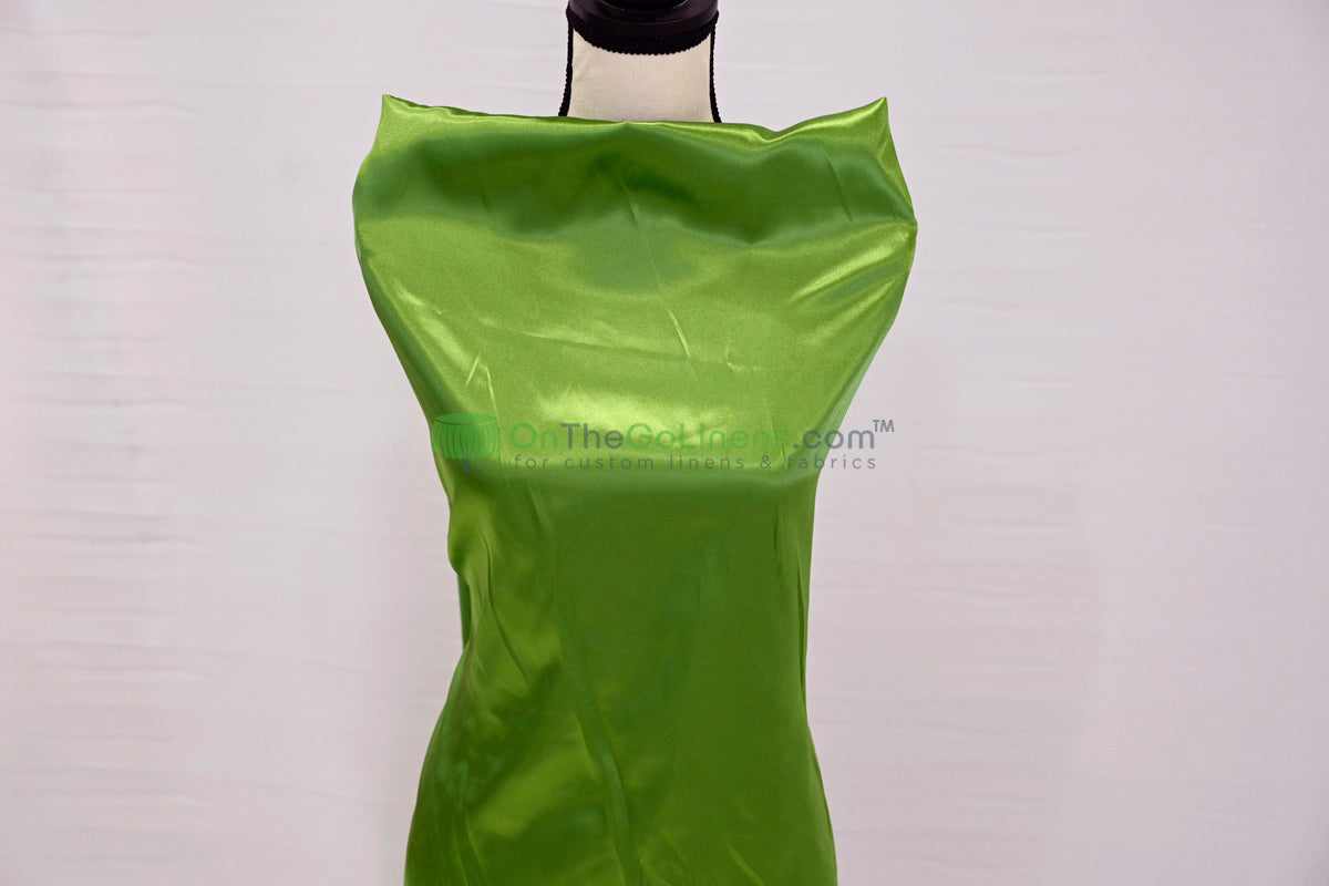 Charmeuse Satin Table Linens, Table Overlays, Table Drapes and Banquets | Multiple IFR Satin Colors |