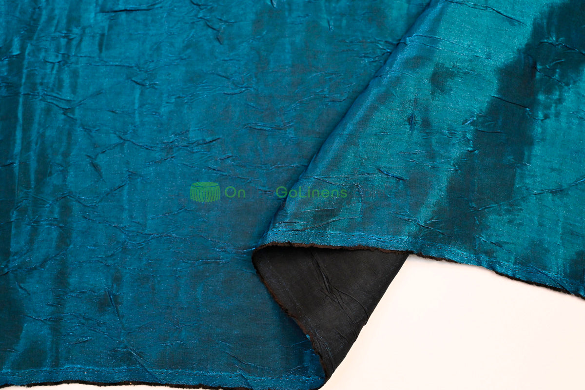 Iridescent Crush Shimmer Fabric by the Yard and Bolt | 54" wide | Galaxy Fabric |