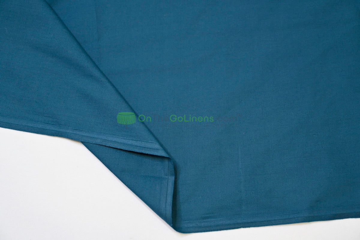 Woven Poly Cotton Broadcloth Fabric by the Yard | Polycotton Fabric | Multiple Colors | 60" Wide | 80/20 Blend |