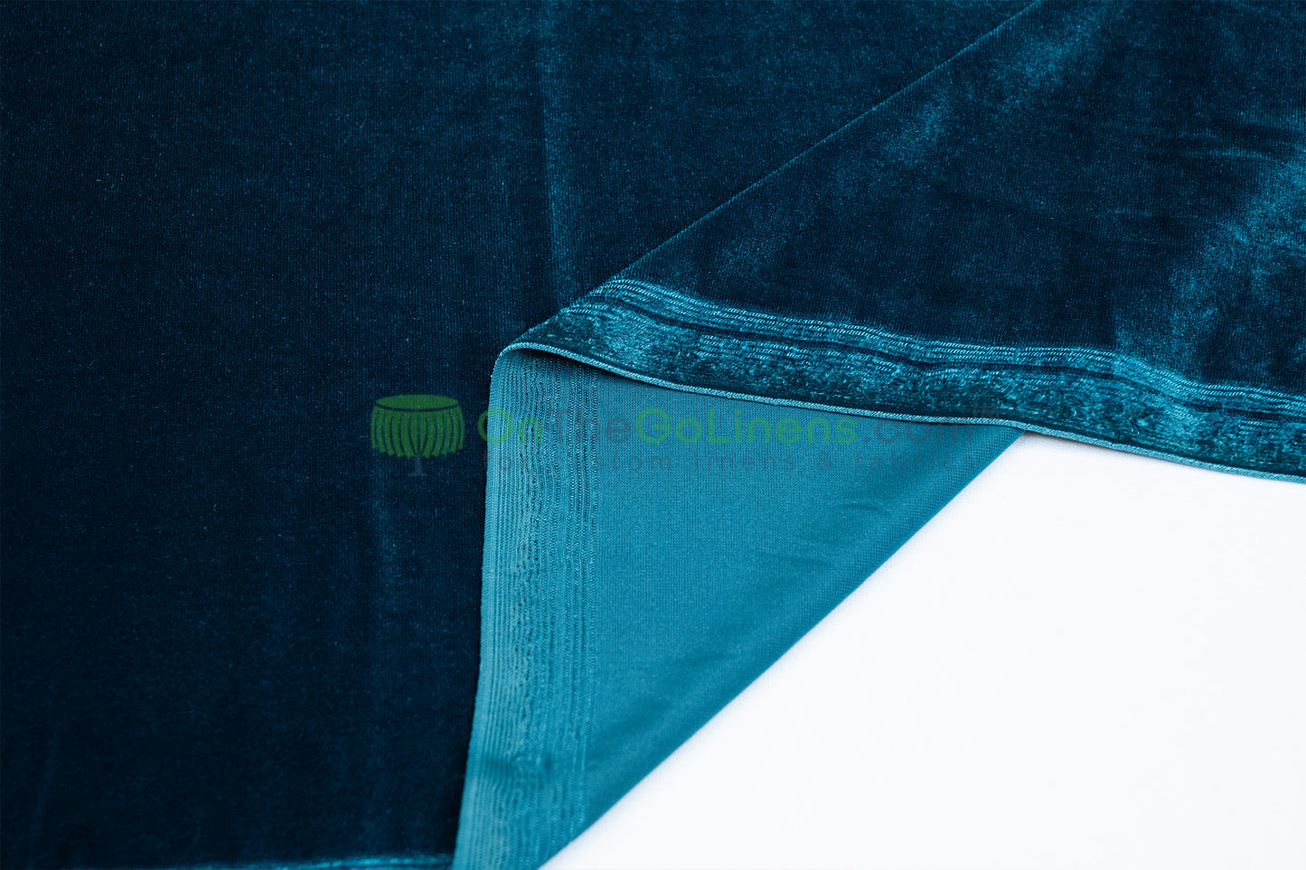 Stretch Velvet Tablecloths | Soft and Smooth Spandex Velvet Table Linens | Multiple Colors |