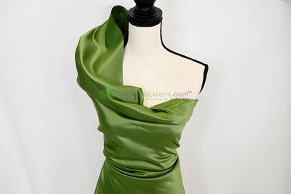 Lamour Satin Fabric by the Yard & Bolt | 100% Polyester Semi Dull Heavy Satin Fabric | 60" Wide | Multiple Colors |