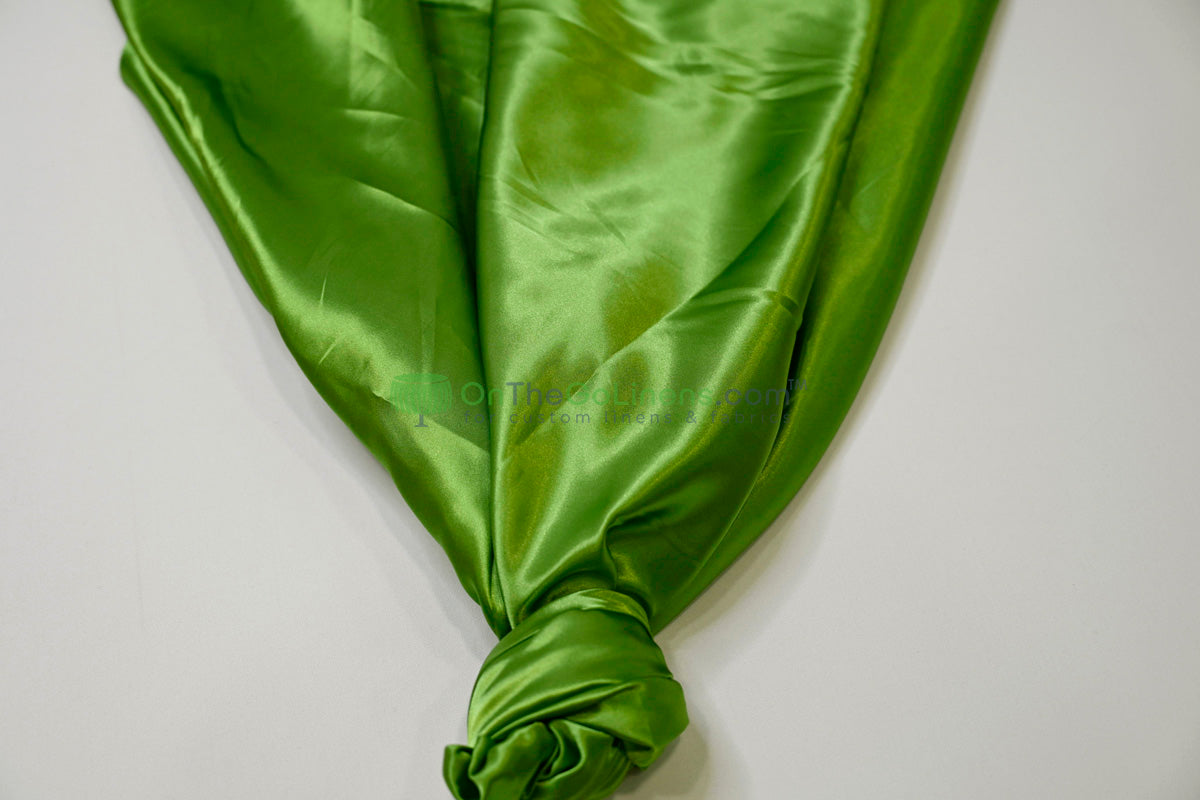 Stretch Charmeuse Fabric by the Yard | Silky Soft Stretch Satin Fabric | 4% Spandex | Multiple Colors |