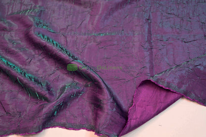Iridescent Crush Shimmer Fabric by the Yard and Bolt | 54" wide | Galaxy Fabric |