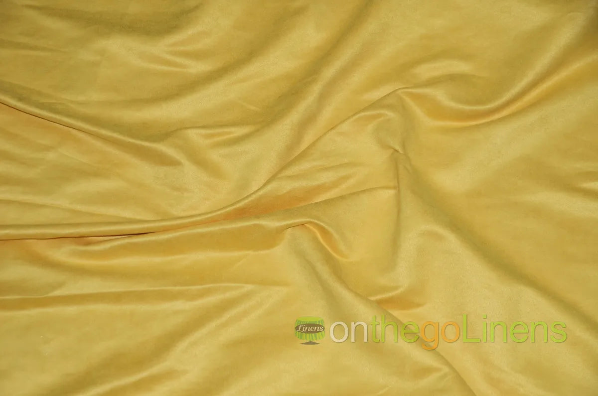 Yellow Micro Suede
