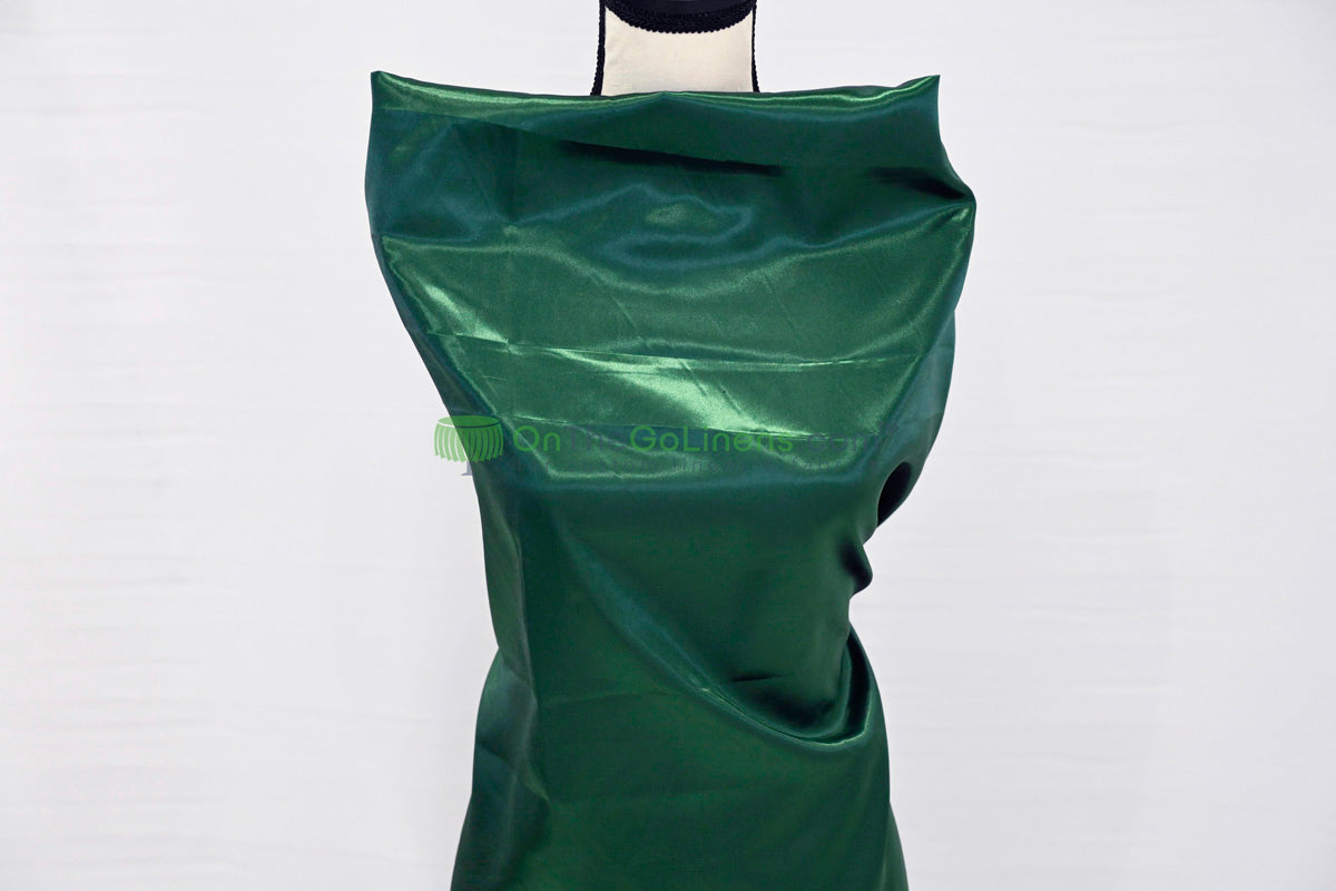 Stretch Charmeuse Fabric by the Yard | Silky Soft Stretch Satin Fabric | 4% Spandex | Multiple Colors |