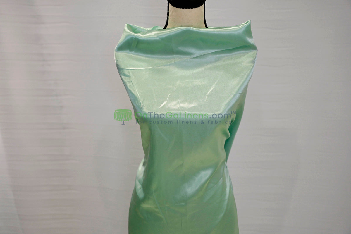 Charmeuse Satin Table Linens, Table Overlays, Table Drapes and Banquets | Multiple IFR Satin Colors |