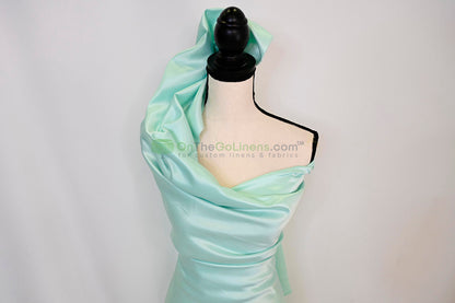 Lamour Satin Fabric by the Yard & Bolt | 100% Polyester Semi Dull Heavy Satin Fabric | 60" Wide | Multiple Colors |