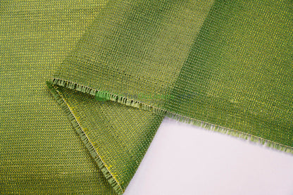 Metallic Vintage Linen Fabric by the Yard | Metallic Burlap Fabric | 60" Wide | 100% Polyester |