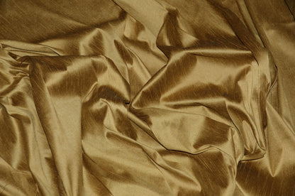 Faux Dupioni Silk Fabric | Imitation Dupioni Silk Fabric by the Yard | 54" Wide | 100% Polyester |