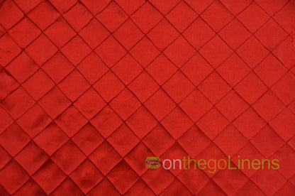 Pintuck 2x2 Red