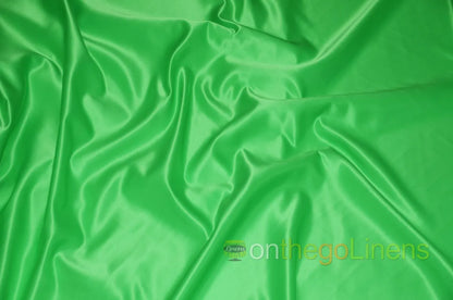 Apple Green LAmour Satin