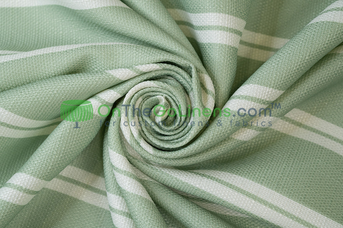 Monarch Stripe Tablecloths & Table Linens 100% Polyester for Weddings & Events