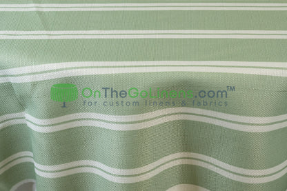 Monarch Stripe Tablecloths & Table Linens 100% Polyester for Weddings & Events