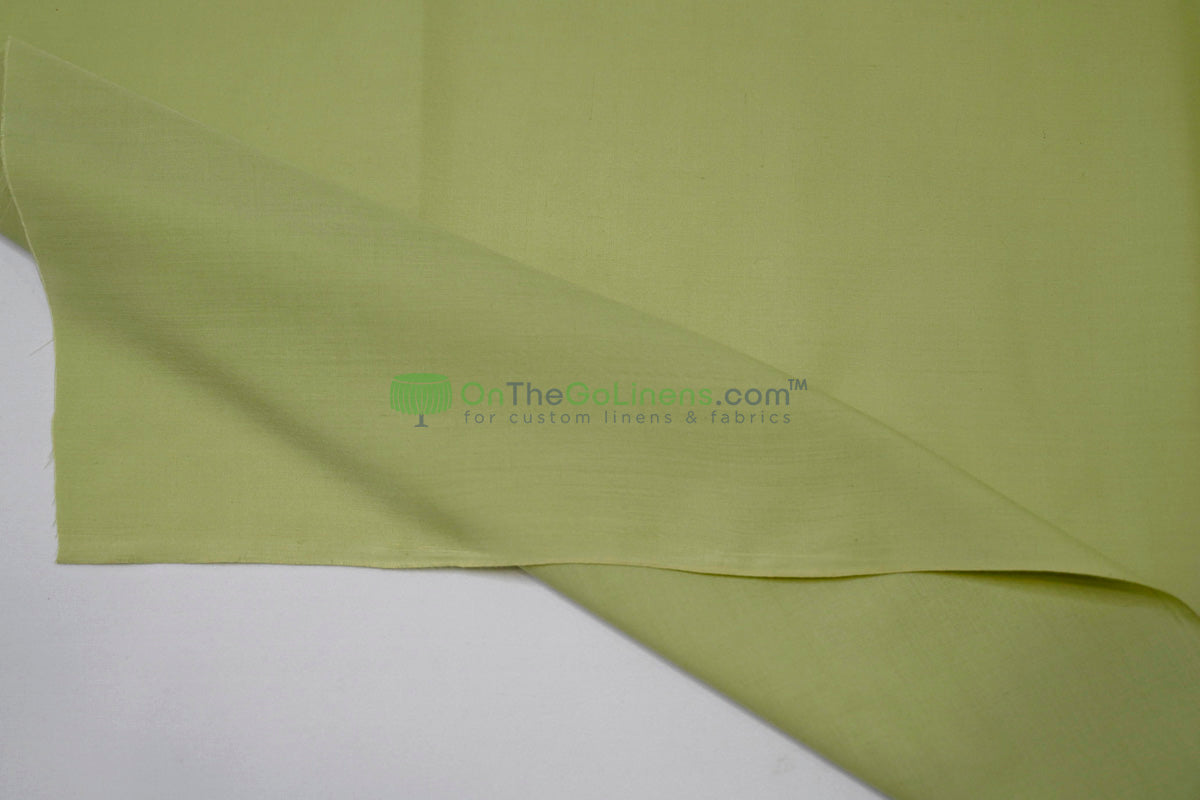 Woven Poly Cotton Broadcloth Fabric by the Yard | Polycotton Fabric | Multiple Colors | 60" Wide | 80/20 Blend |