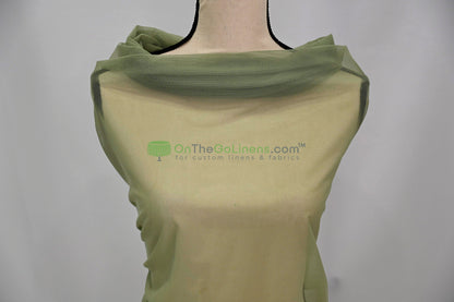 Power Mesh Spandex Fabric by the Yard | 60" Wide | Multiple Colors | 80/20 Nylon Spandex Blend |