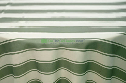 Rustic Linen Stripe Fabric