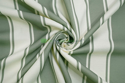 Rustic Linen Stripe Fabric