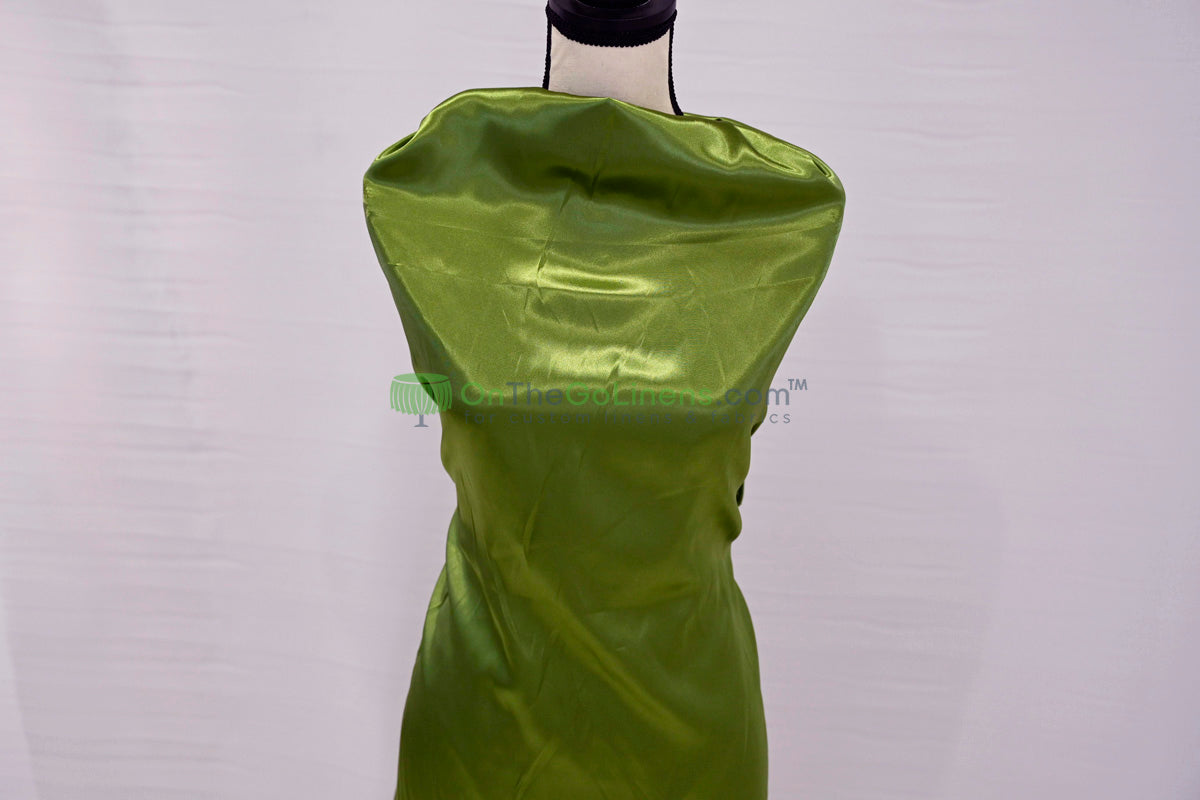 Charmeuse Satin Table Linens, Table Overlays, Table Drapes and Banquets | Multiple IFR Satin Colors |