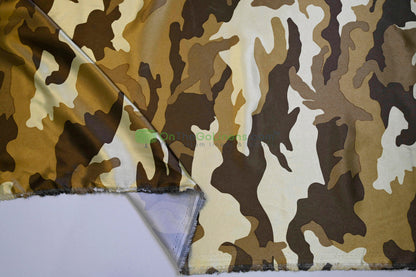Army Camouflage Charmeuse Satin Tablecloths | Army Camouflage Tablecloths | Multiple Sizes |