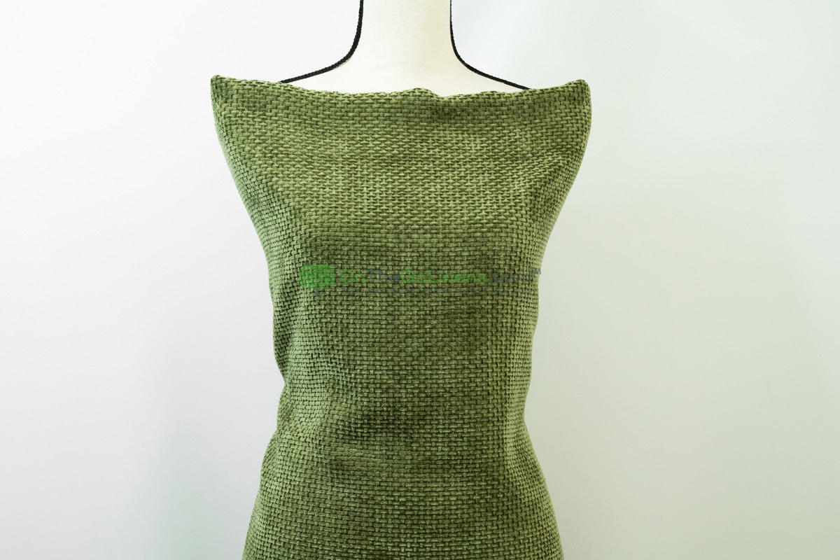Cozy Chenille Upholstery Fabric by the Yard | Soft Woven Polyester for Furniture & Home Décor