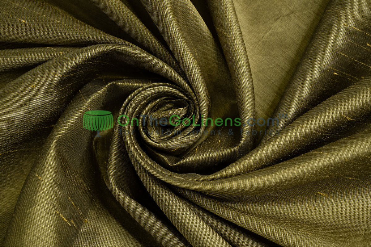 IFR Polyester Dupioni Fabric 120" Wide Extra Wide Silk Look 100% Polyester