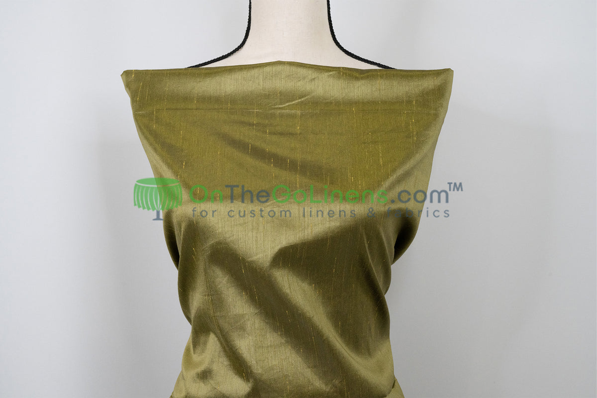 IFR Polyester Dupioni Fabric 120" Wide Extra Wide Silk Look 100% Polyester