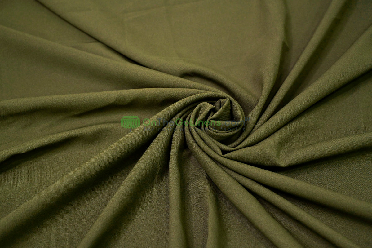 Wrinkle Free Scuba Fabric by the Yard & Wholesale Bolt | Double Knit Scuba Fabric | 60" Wide | Multiple Colors |
