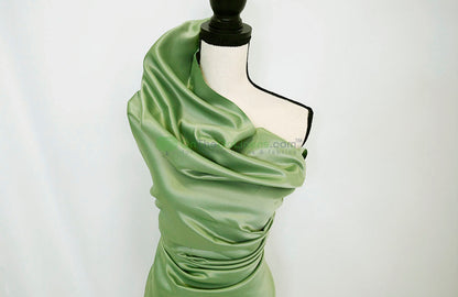 Lamour Satin Fabric by the Yard & Bolt | 100% Polyester Semi Dull Heavy Satin Fabric | 60" Wide | Multiple Colors |