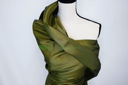 Taffeta Fabric by the Yard | Non Stretch Taffeta | 60" Wide | 75 Colors Available | Wholesale Bolt Available |