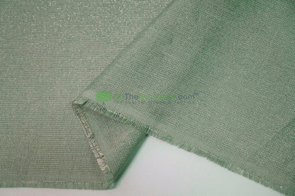 Metallic Vintage Linen Fabric by the Yard | Metallic Burlap Fabric | 60" Wide | 100% Polyester |