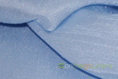 Shantung Satin Baby Blue
