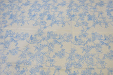 Ben Toile Satin Print Event Drapery Panels | French Style Toile Satin Print Curtains | 100% Polyester Washable |
