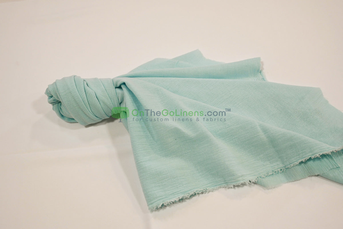 100% Cotton Gauze Fabric by the Yard & Wholesale Bolt | 100% Cotton Muslin Fabric | 48" Wide |