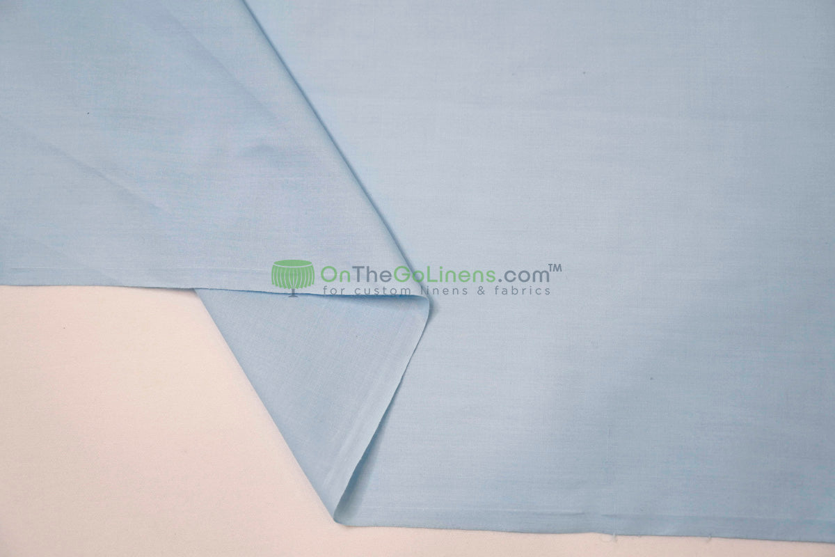 Woven Poly Cotton Broadcloth Fabric by the Yard | Polycotton Fabric | Multiple Colors | 60" Wide | 80/20 Blend |
